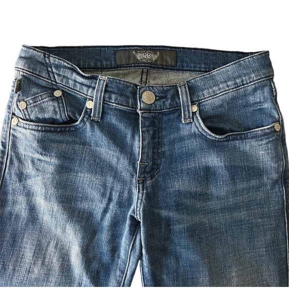 Rock & Republic Size 27 Ollie Studded Embellished Straight Leg Denim Jeans‎ - Picture 5 of 8